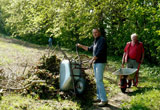 Frühjahrsputz am Wallberg